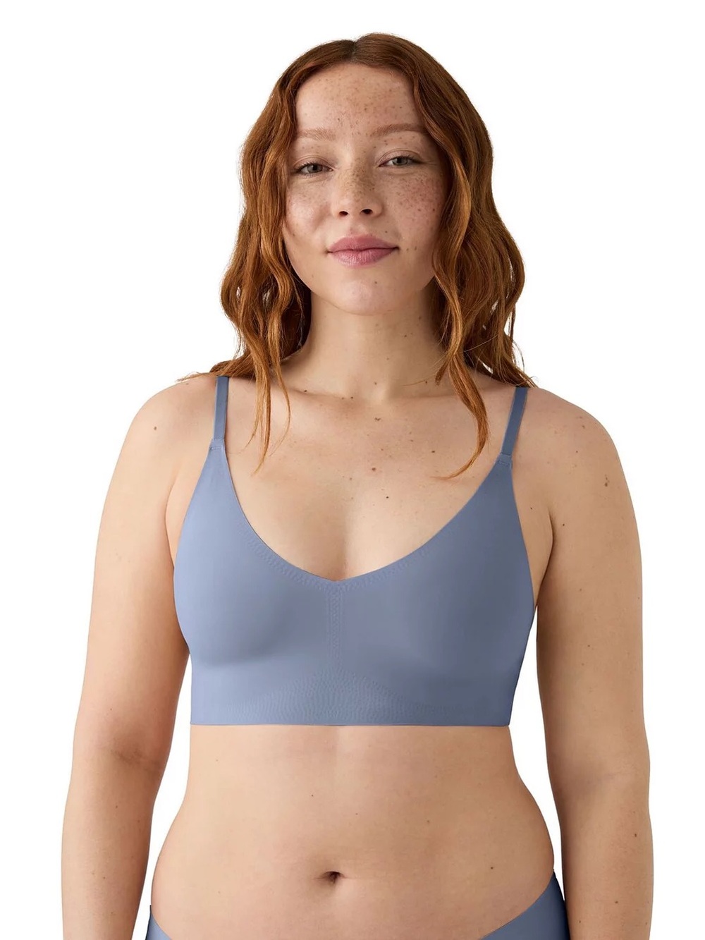 True & Co. Wirefree Triangle Adjustable Strap Bra Small